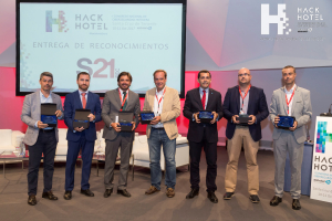 HackHotel 2017. Entrega de reconocimientos de S21sec